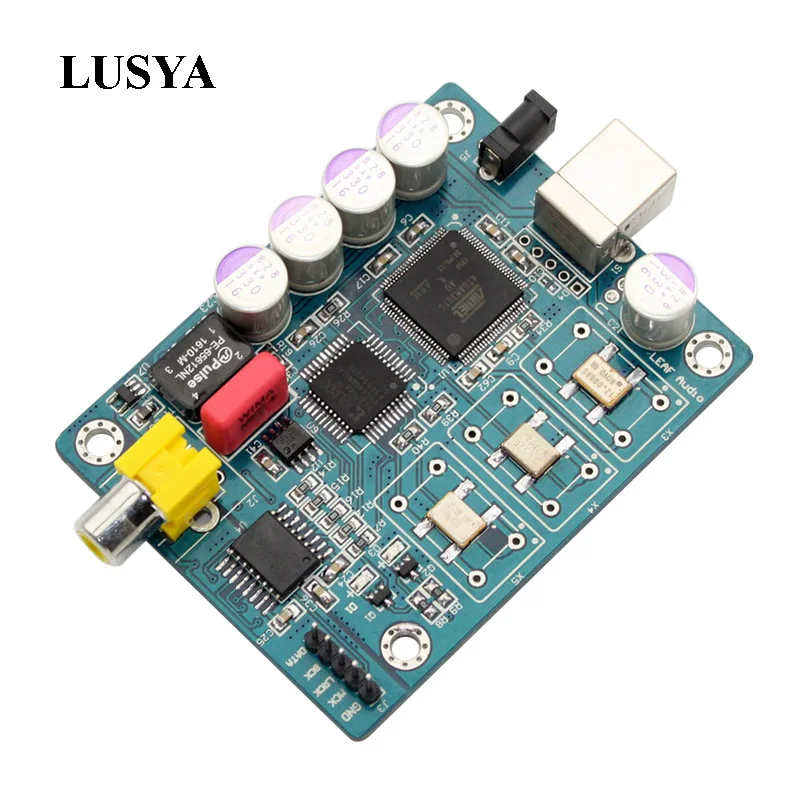 

Lusya Usb iis Digital Interface ATSAM3U1C XC2C64A WM8805 DAC Decoder Board Coaxial I2S DSD Output For Amplifier Board T0375