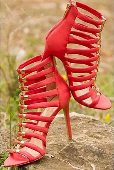 cut out gladiator sandals