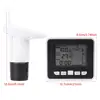Ultrasonic Water Tank Liquid Depth Level Meter Sensor with Temperature Display Time Alarm Transmitter Screws Measuring Tools ► Photo 3/6