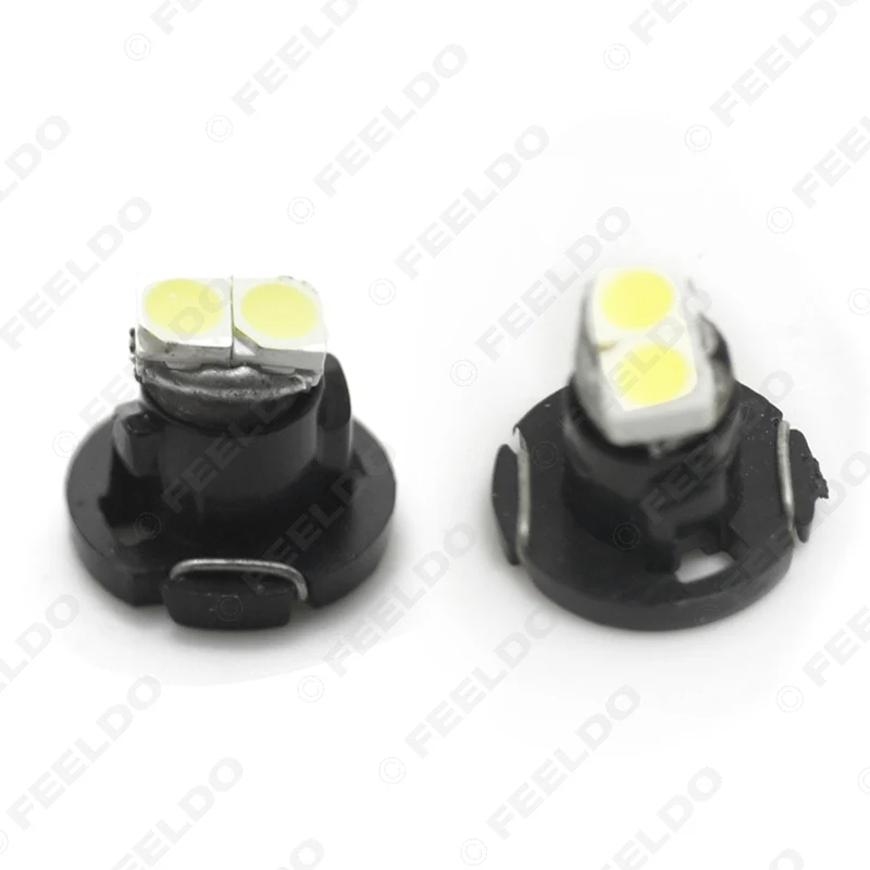 FEELDO 4 шт. T4.2 2SMD 1210/3528 Автомобильный светодиодный измеритель приборной панели