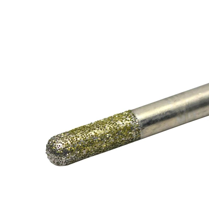 Buy 1pc 8*8mm cnc router Electroplated diamond stone