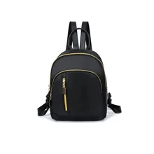 2019 new type of jog shoulder bag, Japan and South Korea high school wind student bag travel waterproof backpack luminous buckle simple canvas backpack japan and south korea version of the bag men s youth campus students travel shoulder bag