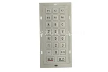 Stainless steel keyboard Numeric keypad Metal Kiosk Keyboards matrix keypads