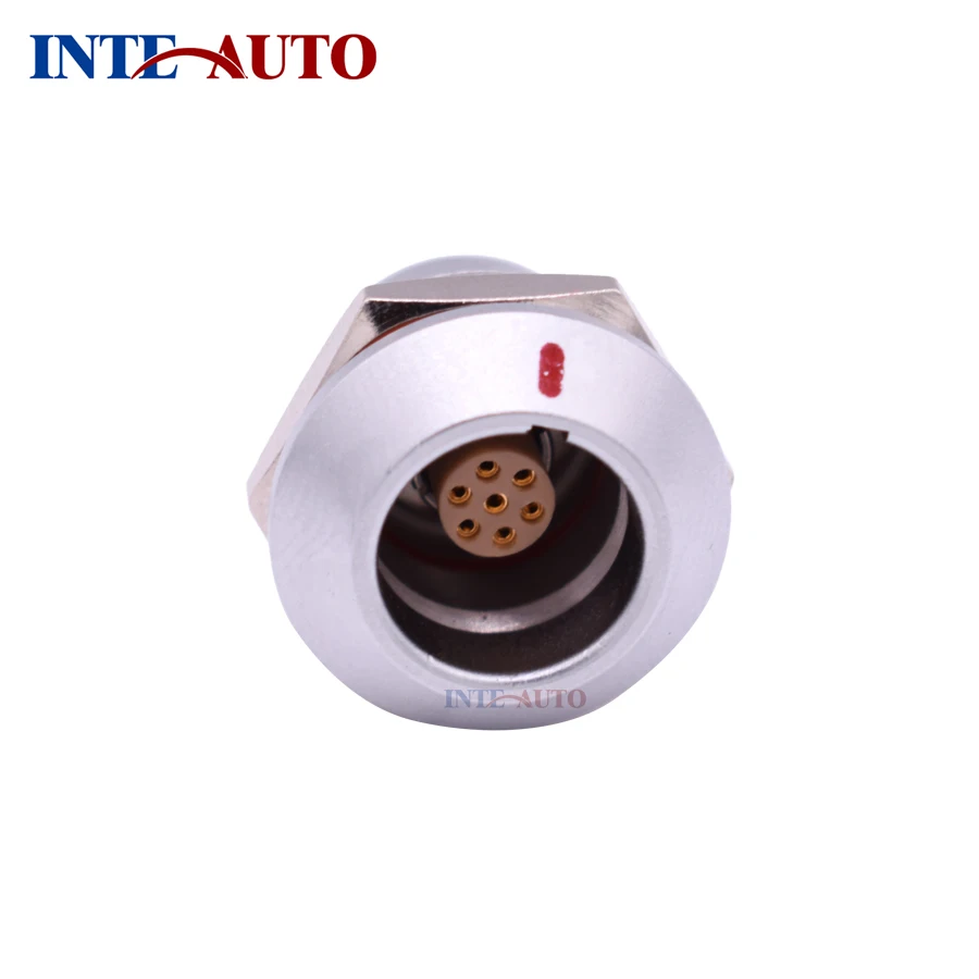 

7 Pins Waterproof watertight connector compatible Stanexco ODUs receptacle, IP68 female connector, 0K series, EGG.0K.307,7 pins