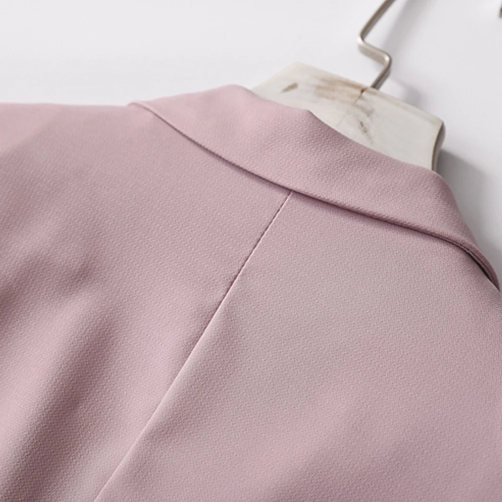 Summer Autumn Jacket Coat Women 2018 Fashion Thin Single Button Long Sleeve Chiffon Blazer Ladies Business Suit Casual Outerwear