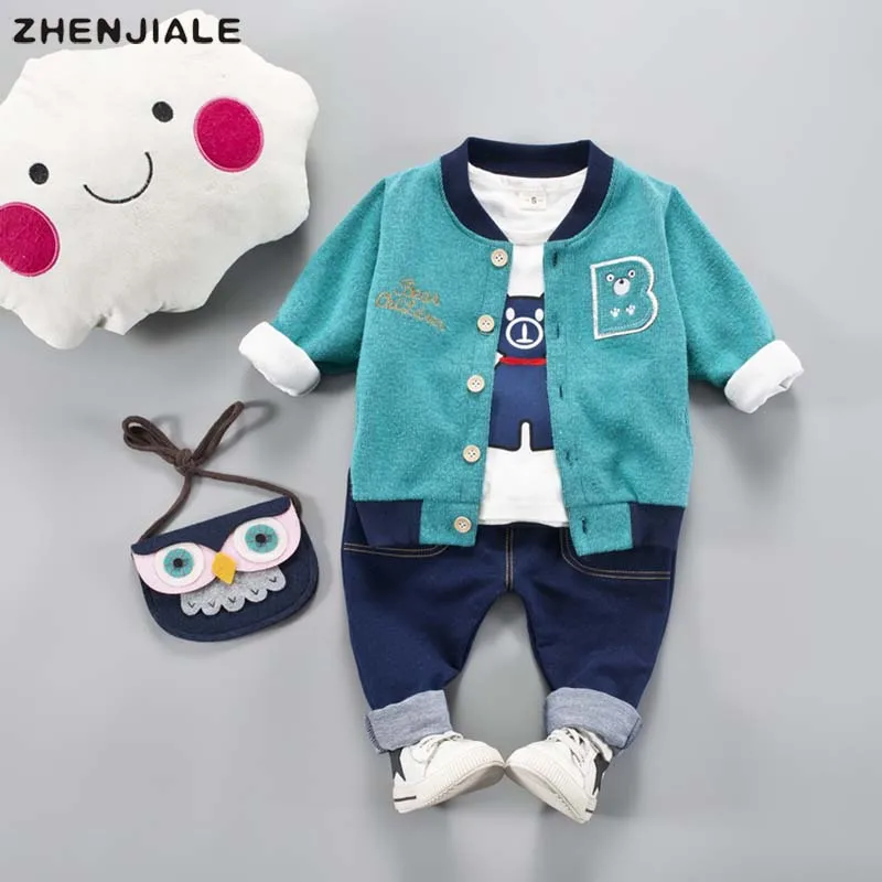 2018 spring baby clothes suits 0 2 years old comfortable and breathable
