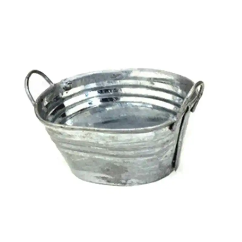 

1/12 Mini Metal Bathtub Simulation Bathroom Bathing Tub Model Toys for Doll House Decoration Dollhouse Miniature Accessories
