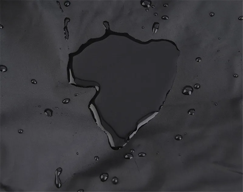 Черный водонепроницаемый принадлежности для барбекю чехол на гриль барбекю Открытый Анти Пыль защитный угольный для газа электрическая сумка для барбекю