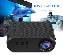 YG 320 YG320 Mini LCD Projector Home Theater Cinema 400LM Support 1080P HDMI Pocket Proyector with
