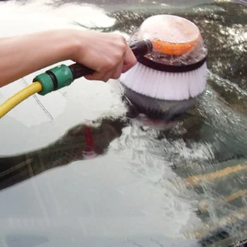 

15 x 10 x 35cm New Arrival Car Cleaning Tools Rotating Wash Brush Universal Pressure Washer Hose Cleaner Auto Accessories