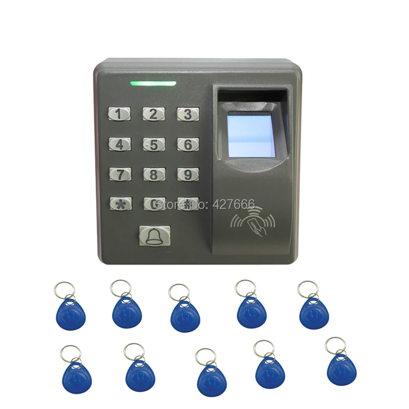 

Free shipping+10 RFID tag Proximity Door Access Control System Keypad Access Control fingerprint access control