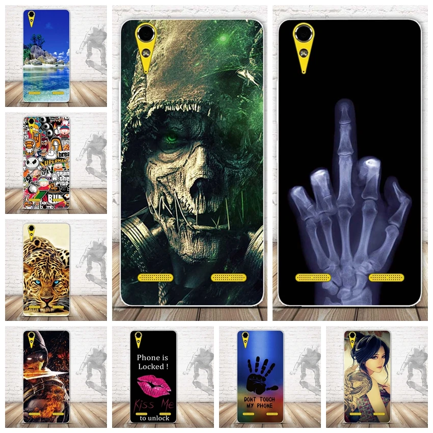 

Soft TPU Phone Case for Lenovo A6000 for Lenovo A6010 Plus & for Lenovo Lemon K3 K30-T Cover Skin 5 inch K 3 Cartoon Case