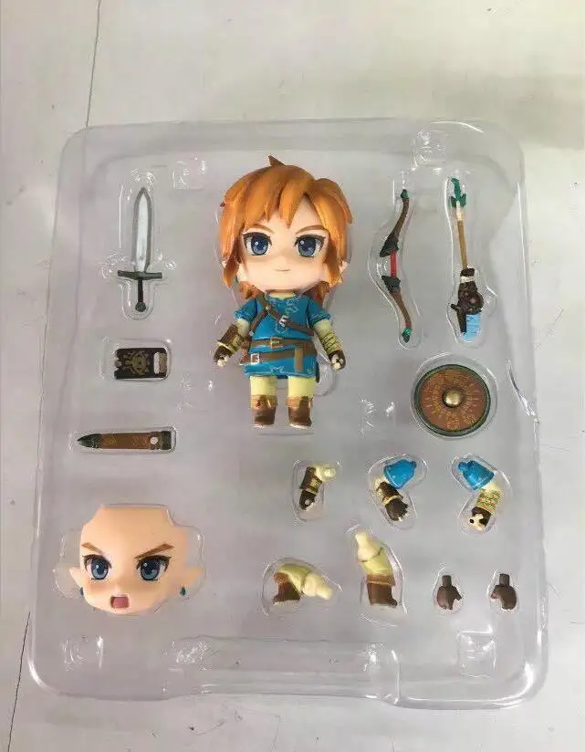 Nendoroid 733 Игра ссылка фигурка Дыхание Дикого ПВХ 10 см игрушки|Игровые фигурки и