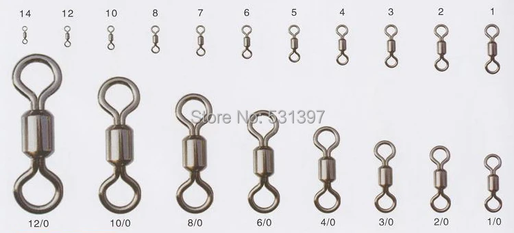 

Top quality Rolling swivel2/0
