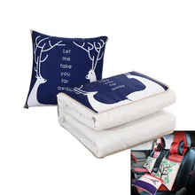 Автомобильный подушка складной, стеганый Одеяло кресло массаж спины подушки сиденья Поддержка s сзади на шее поясничного Поддержка подушка