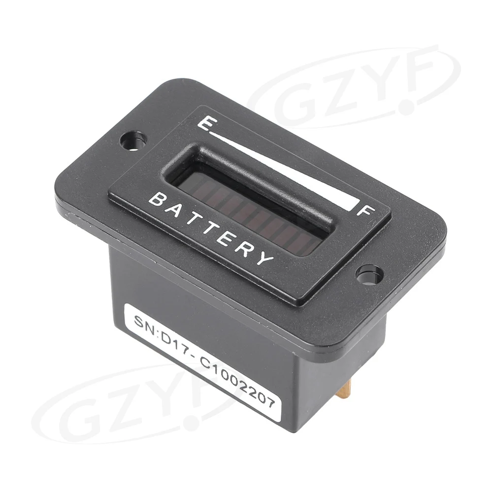 36V Battery Volt Indicator Meter Gauge LED Display For Moto Golf Cart