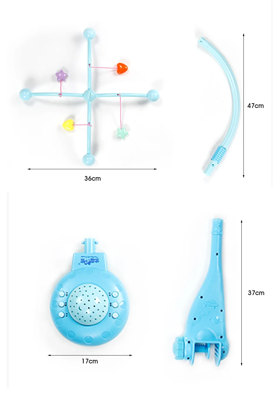 Mobile Baby Toys 0-12 Months Rattles Musical Mobile Crib Hanging Rotate Bed Bell Projecting Rattles Educational Toys for Kids (13)