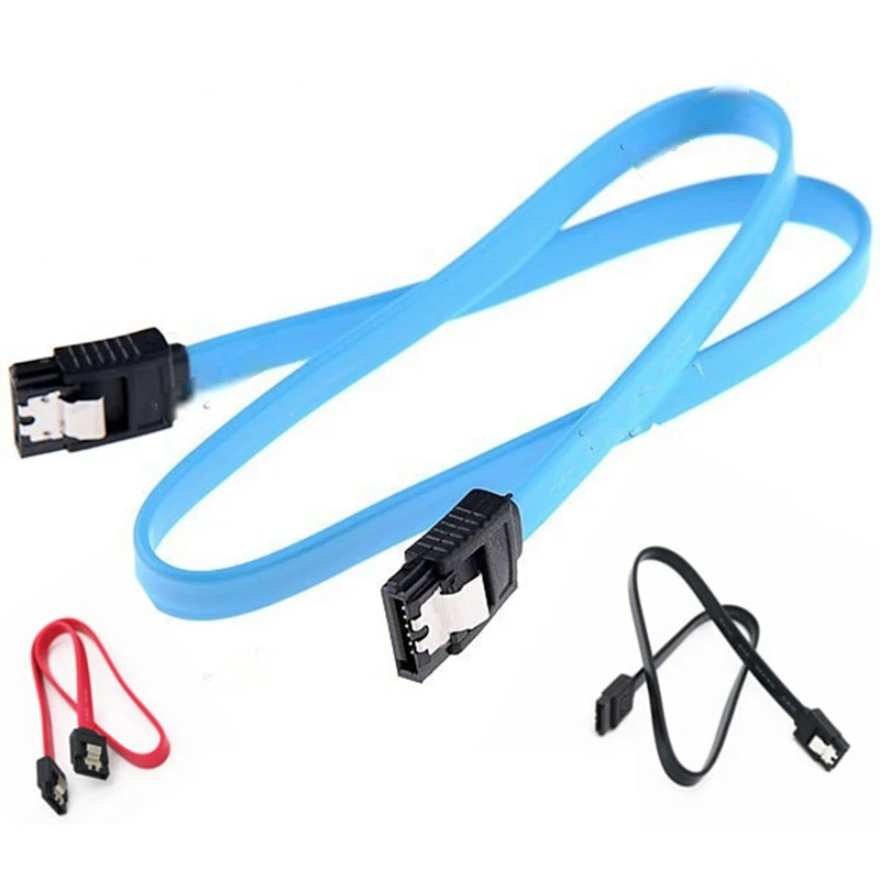 1 шт. 50 см SATA 3 0 III SATA3 7pin кабель для передачи данных 6 ГБ/сек. SSD Кабели HDD шнур