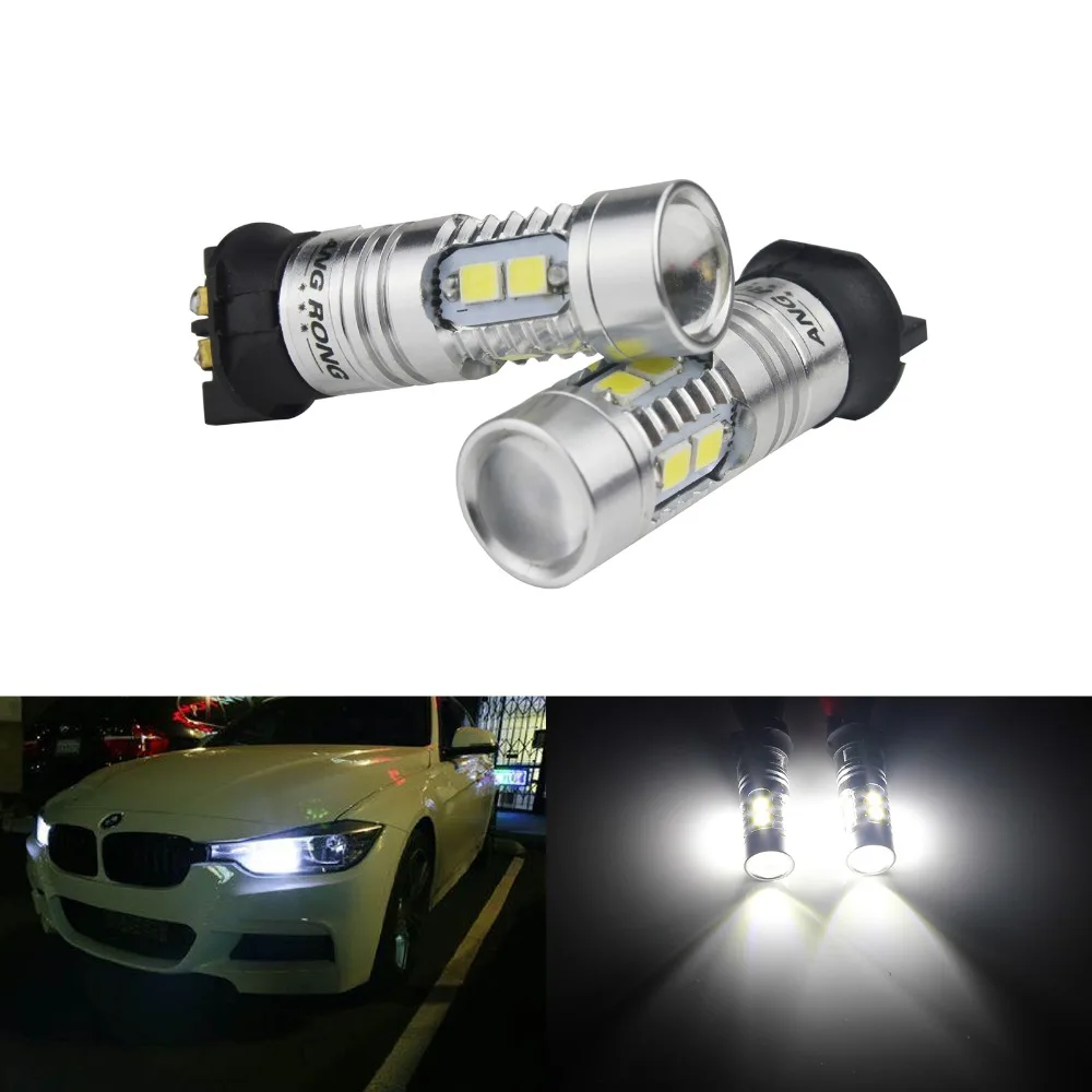 ANGRONG 2x PW24W PWY24W светильник поворотный сигнал DRL для BMW F30 Mercedes X204 Audi A3 A4 Peugeot 208 2012 +