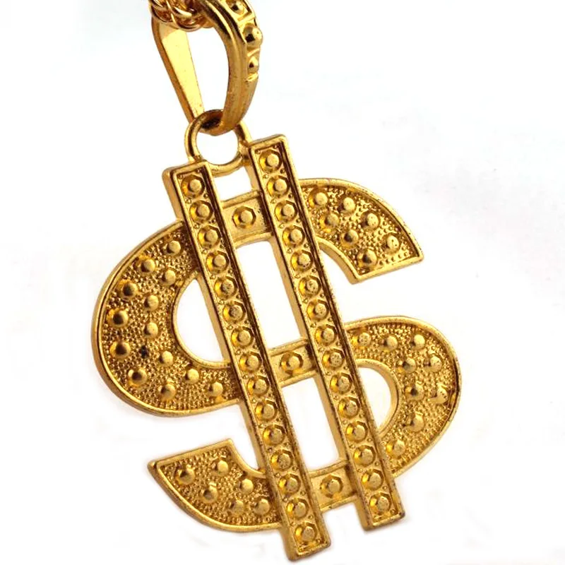 Cadena Dollar Oro Necklace Statement Collares Joyeria Jewelry For Women