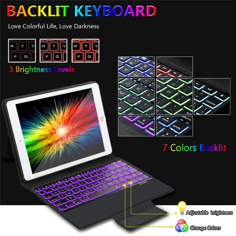 Pro 2019 Magro Inteligente 7 Cor Backlight