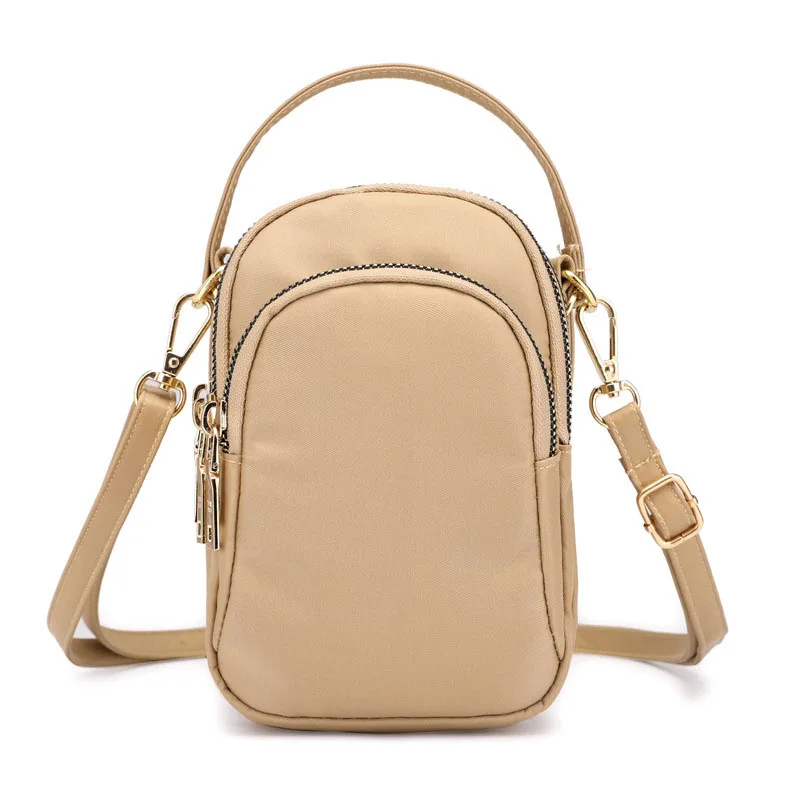 

Portable Waterproof Nylon Purse Nylon Waterproof Messenger Bag Ladies Casual Shoulder Bag Ladies multi-function Travel bag