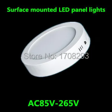 

DHL10PCS 25W Round led panel light kitchen light ceiling square surface mounted Dimmable 2835AC85-265V warm/cool white 2000LM