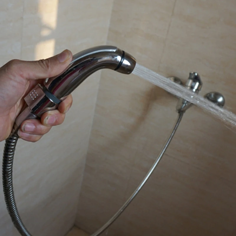 Хром АБС-пластик, туалетный ручной душ для биде Shattaf ткань пеленки анальный клизмы душевая головка G07 большое значение 4 апреля