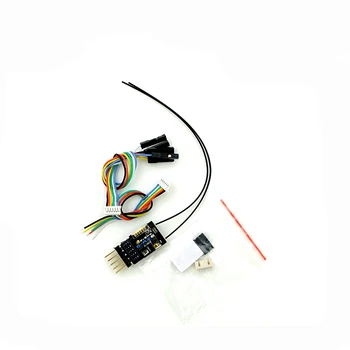 

1PC Frsky G-RX6 6/16CH Receiver Dual Antenna Built-in Barometer DC 3.5V-10V Receivers for Fixed Wing RC Model Aircraft Parts