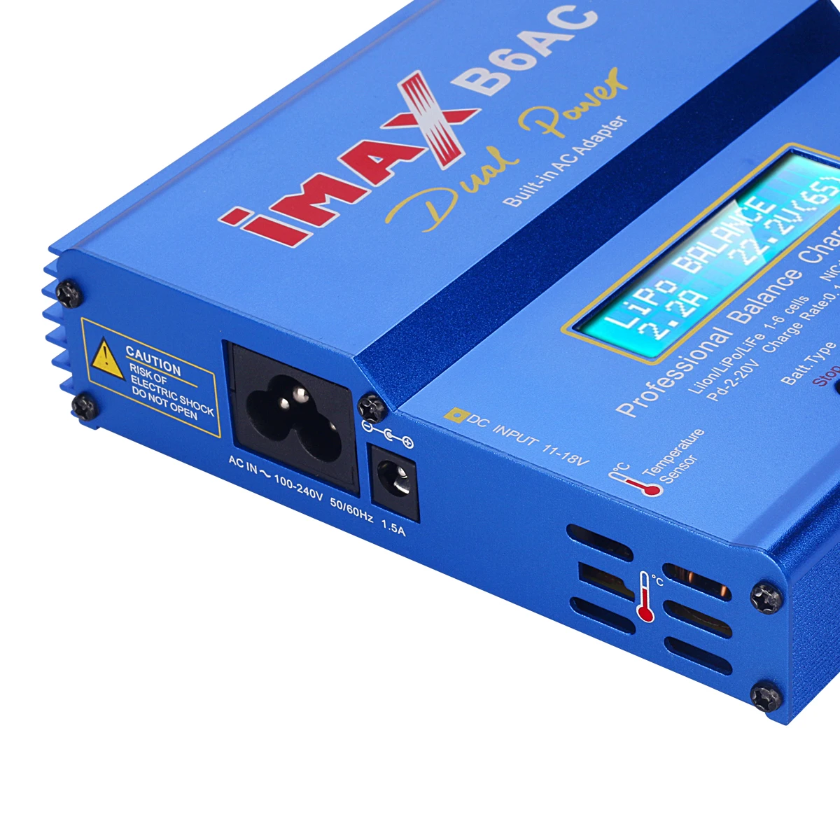 HTRC iMAX mini B6 AC RC зарядное устройство Lipo батарея баланс зарядное устройство 80 Вт 6A Nimh Nicd Батарея баланс зарядное устройство RC Dis зарядное устройство