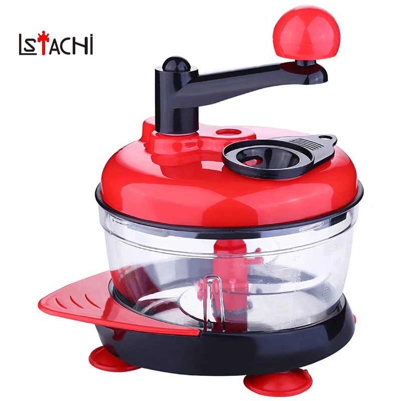

LSTACHi Multi-Function Manual Food Processor Meat Grinder Vegetable Chopper Shredder Cutter Blender High-capacity Kitchen Fruit