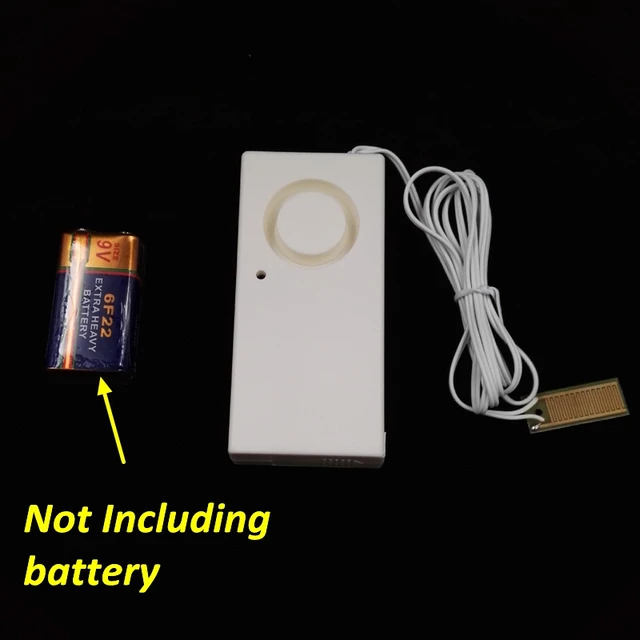 Home Alarm Water Leakage Alarm Detector 110dB Independent Water Leak Sensor Detection Flood Alert Overflow Security Alarm System 6
