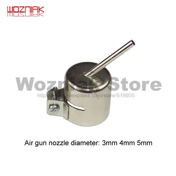 

WOZNIAK 850 Series Hot Air Gun Soldering Station Nozzle 45 Degree Customized Heat Gun Nozzle for IPhone IC Chip Soldering Repair