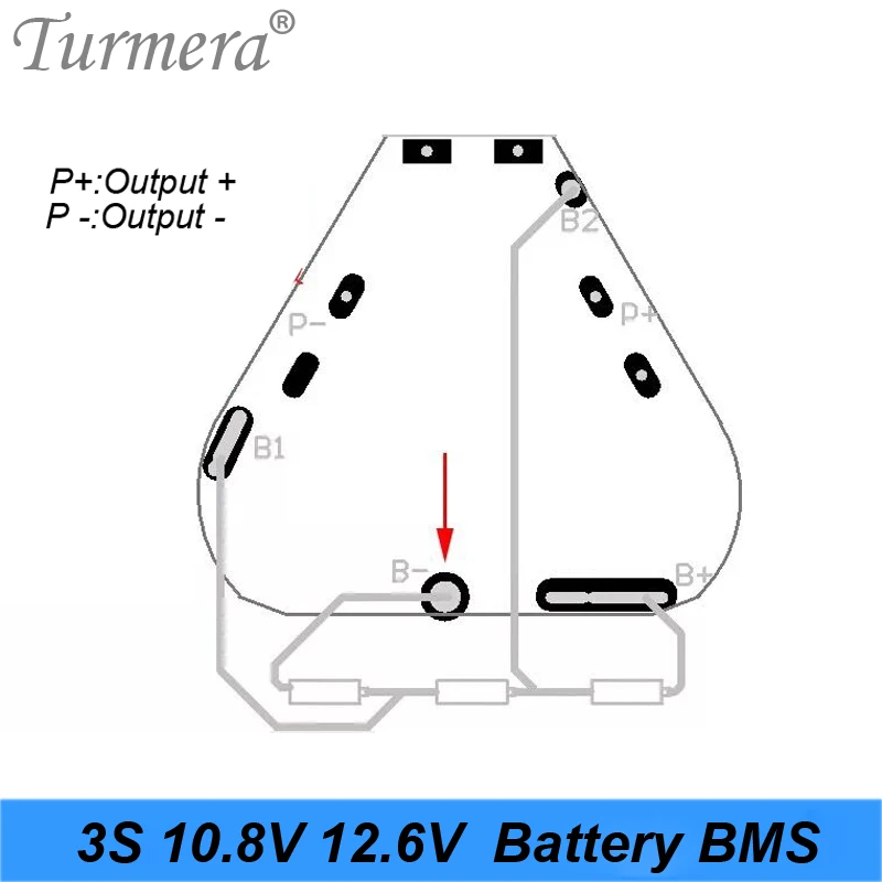 3S 12,6 v 10,8 v li-ion 18650 BMS PCM плата защиты батареи BMS для инструмента отвертки батареи и 3s аккумулятор