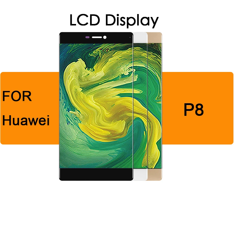 Протестировано 5 2 &quotдля Huawei P8 GRA-UL00 GRA-TL00 GRA-CL00 ЖК-дисплей с сенсорным экраном и