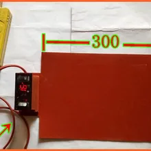 200*300 мм 220 В 300 Вт 1,8 мм контроль температуры FPB сплит-экран сокровище Мобильная Гибкая панель нагревательная пластина силиконовый нагреватель