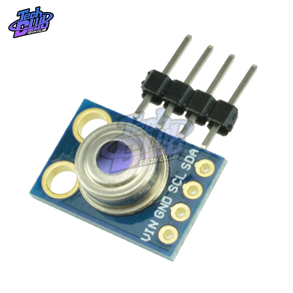 

GY-906 MLX90614 MLX90614ESF non-contact Infrared Temperature Sensor Module IIC Interface IR Sensor Compatible GY906