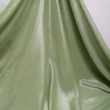 

Dancing Dress Chiffon Fabric Bronzed Summer Shiny Dropping Evening Dress Fabric Bronzing DIY Stage Cosplay Cloth