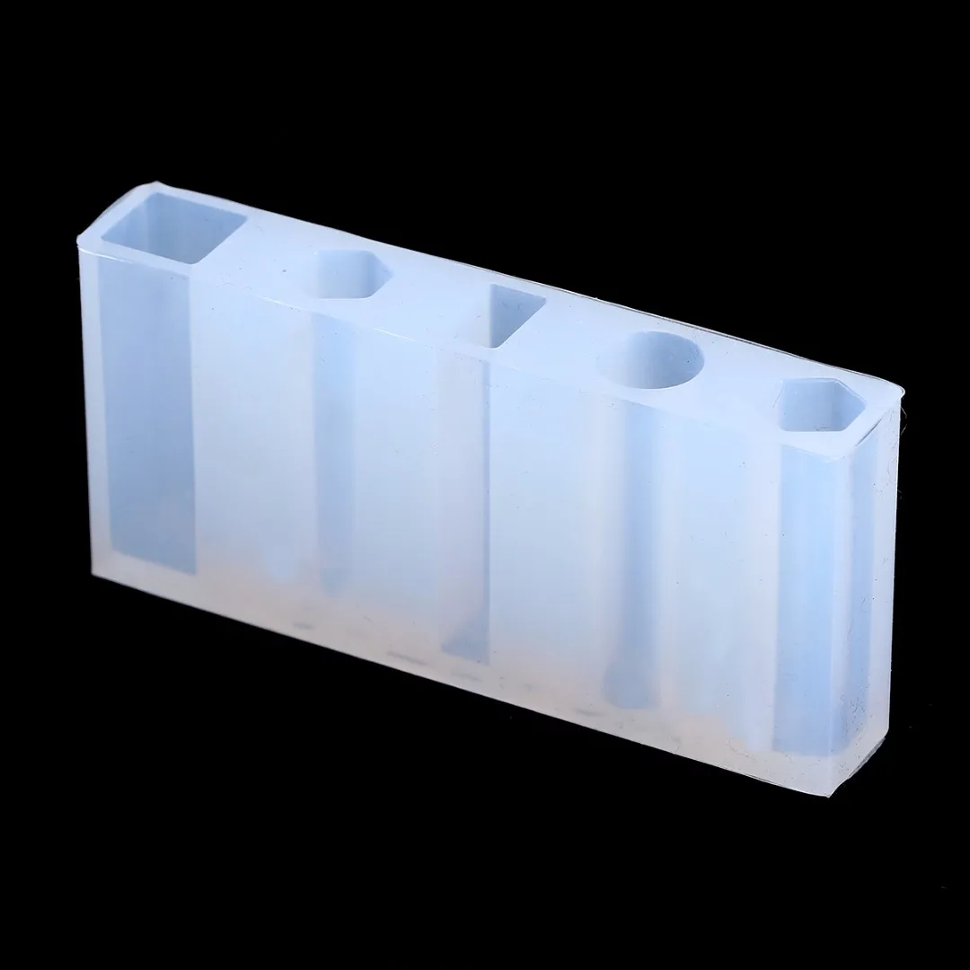 1 Set Flexible Liquid Silicone Mold Resin Jewelry Necklace Pendant Mould For DIY Craft Accessories Making Tool Mayitr