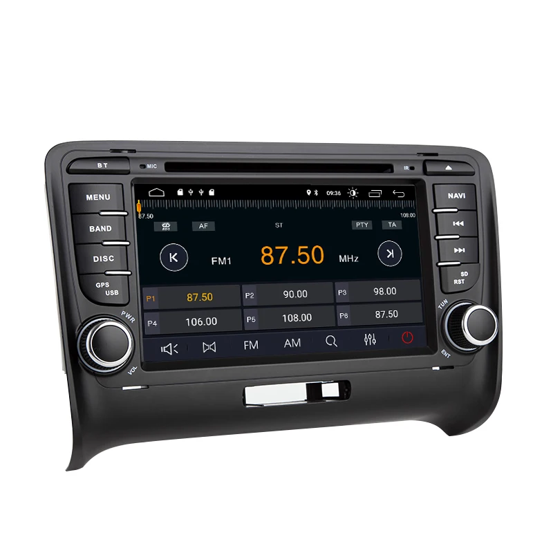 Best 2 Din Android 9.0 Car DVD GPS Player For AUDI TT MK2 8J 2016 2007 2008 2009 2010 2011 2012014 Multimedia stereo Navigation Radio 2