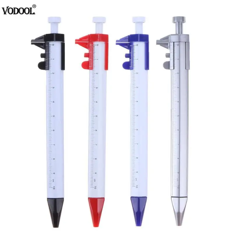 

VODOOL Multifunctional Scale Ruler Ballpoint Pen Screwdriver Caliper Level Pen Stationery School Office Supplies Creative Gifts