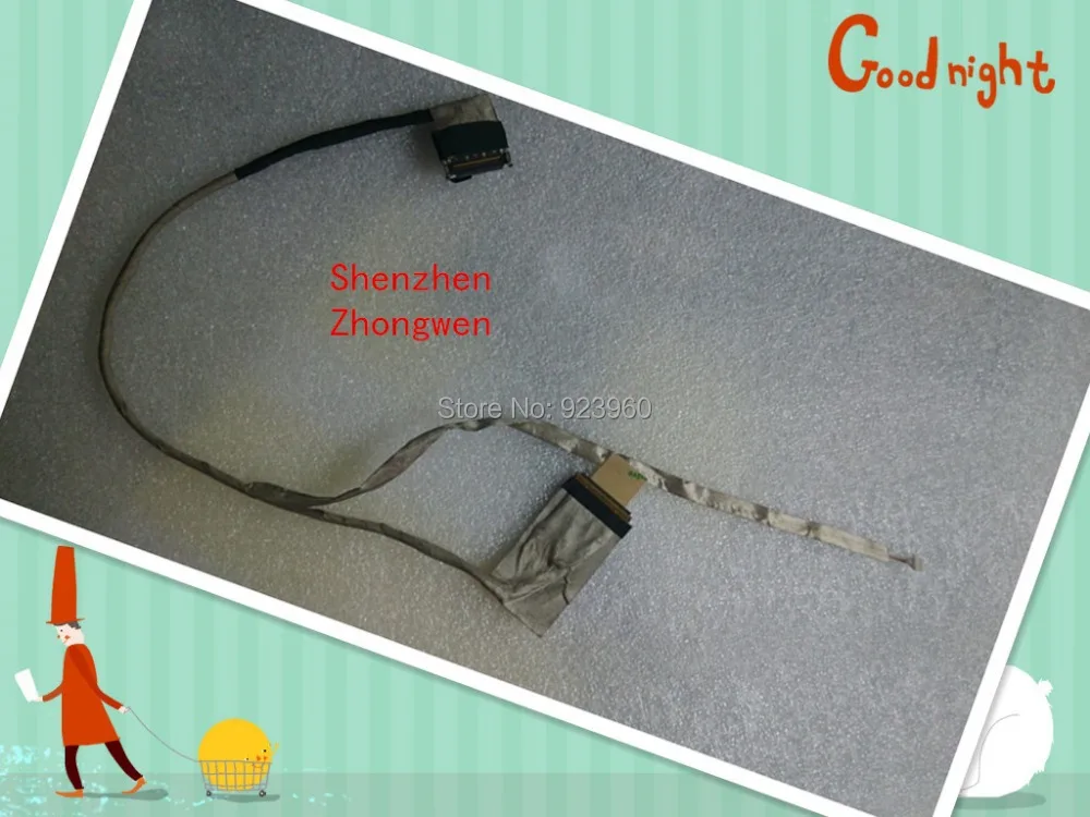 Оригинальный светодиодный видео кабель для HP cq57 CQ57 100 630 631 635 636 2000 Серия P/N: 350406u00 600