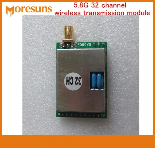 

Free Ship 10PCS Wireless audio receiving module for model aircraft aerial RX5802 5.8G 32 channel wireless transmission module