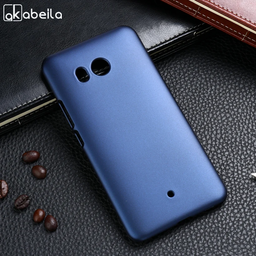 

AKABEILA Phone Cases For HTC U11 HTC Ocean 5.5 inch Cover Plastic Matte Housing Bag Back Shell Case Cover Etui coque capinha