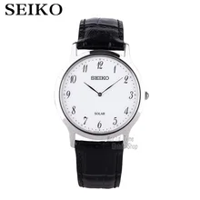 Seiko часы мужские роскошные брендовые водонепроницаемые спортивные наручные часы солнечные часы повседневные кварцевые часы Relogio Masculino SUP863P1