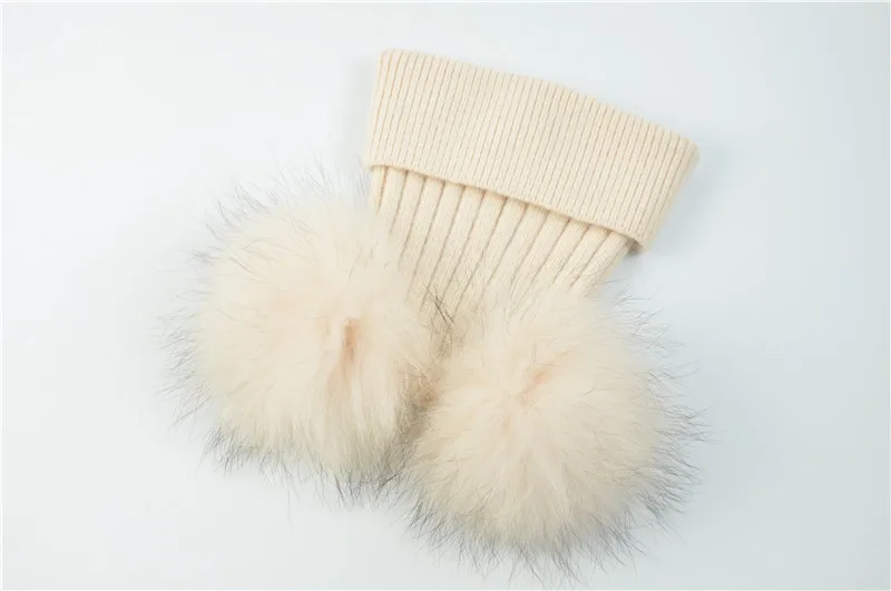 Bonnet double pompons