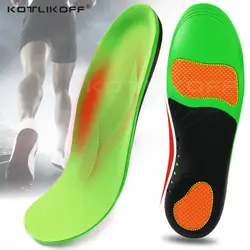 KOTLIKOFF Высококачественные Ортопедические стельки eva для плоских ног супинатор ортопедический обувь вставки в обувь для мужчин и женщин