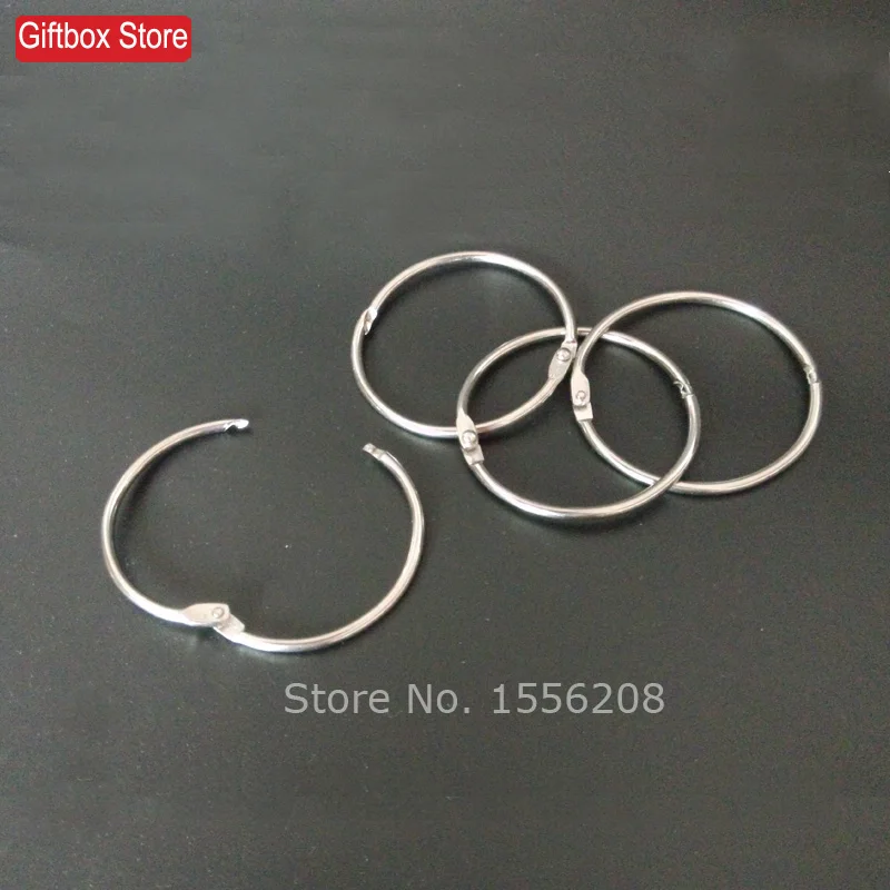 

Large Iron Circle Rings ID 75mm Handmade DIY Photo Album Binding Books Cards Connecting Rings DIY Supplies Free Shipping