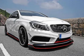 

Car Accessories Carbon Fiber RZ RZA 290 Style Front Lip Fit For 2012-2014 MB A Class W176 A250 A45 Front Lip Splitter