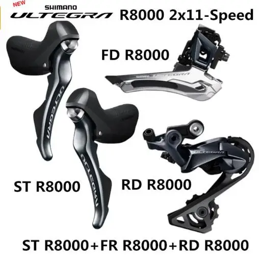 SHIMANO R8000 Groupset ULTEGRA переключатель дорожный велосипед ST + FD RD передний задний рычаг